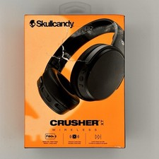  NEW Skullcandy Crusher XT SCCRW Wireless Over-Ear Headphones - Black Dmg Box