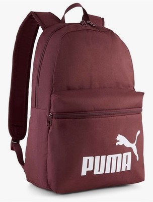 Puma Phase Unisex Multi Sports /Casual Backpack  Ruby Shimmer Side Pockets B2,B3