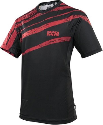 IXS Herren T-Shirt Jersey Evus, Rot/Schwarz, S