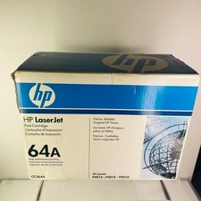 HP CC364A Black LaserJet Toner Cartridge 64A New Sealed Box