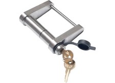 InfiniteRule Security 61130-S - Trailer Latch Lock For Demco Ez Latch 2 In &