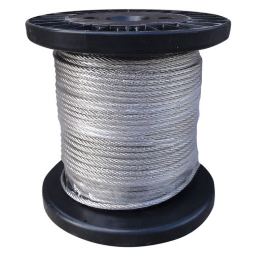 Câble Inox 100m - Diamètre 4mm - 7x7 - Neuf
