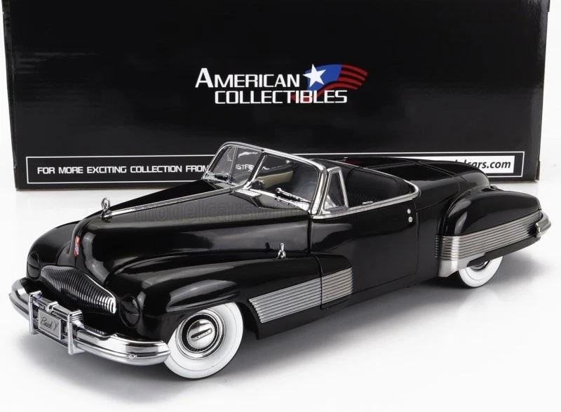 BUICK Y-Job - 1939 - black - Sun Star 1:18 - Immagine 2 di 4