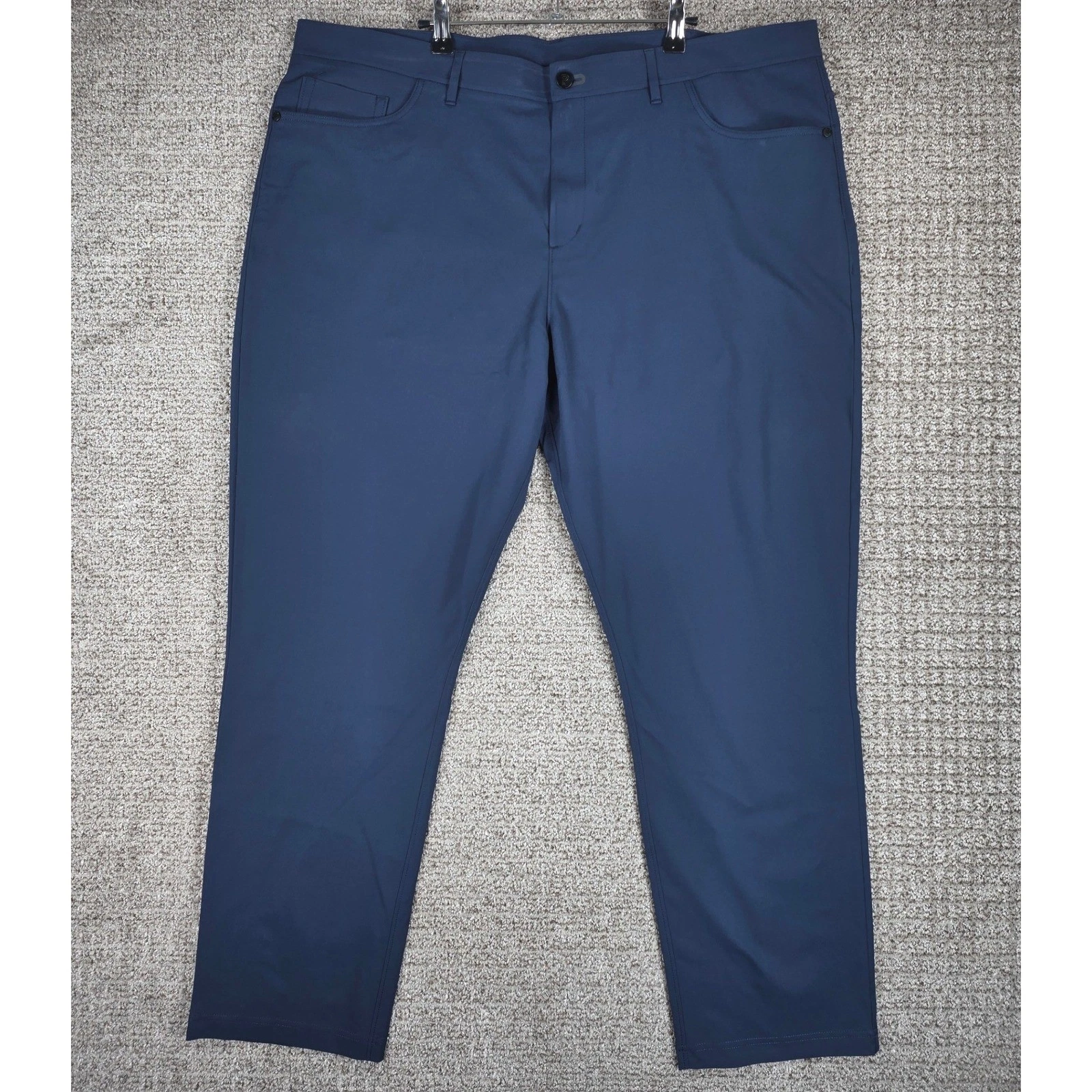 Public Rec Workday Pants Mens 44x32 Navy Blue Straight Leg Performance Casual