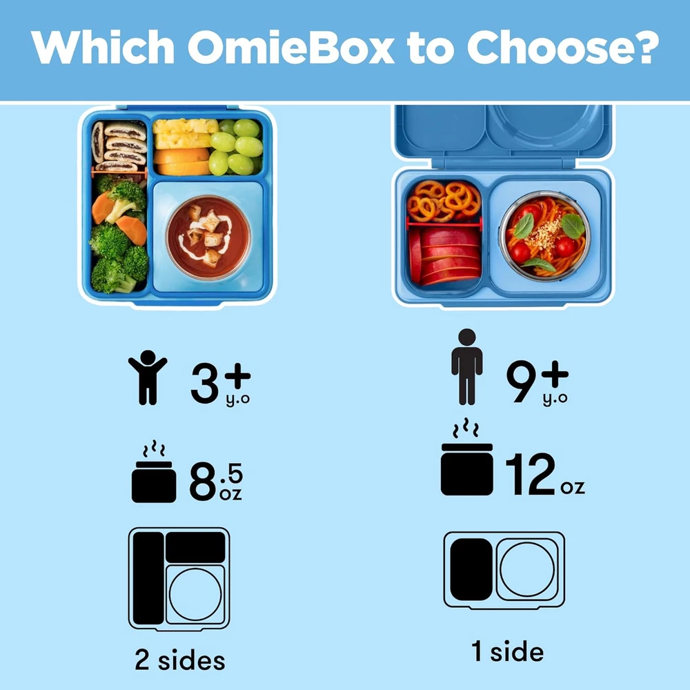 Box Bento Box for Kids - Insulated Bento Lunch Box with Leak Proof Vacuum Insula