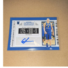 Panini 2019-20 Contenders Alen Smailagic #4 International Rookie Autograph