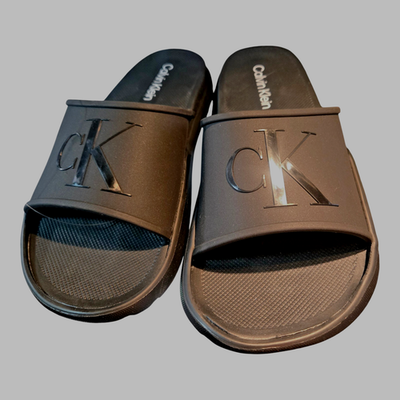 #ad Calvin Klein Men#x27;s CMMILORN Slide Sandal Black 001 All Sizes New $20.64