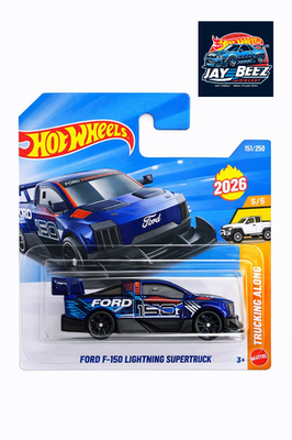 Hot Wheels 2026 NEW Case G Ford F 150 Lightning Supertruck SC