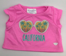 Build A Bear Pink California T-Shirt Used