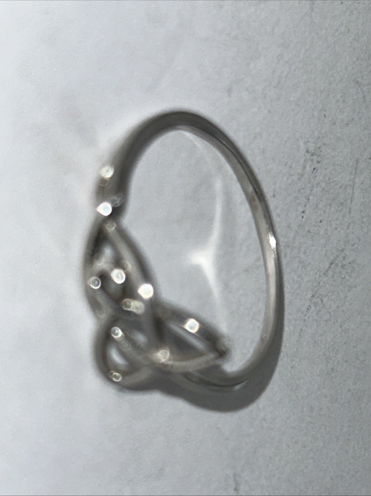 Celtic Trinity knot Ring Solid 925 Sterling Silve… - image 3