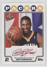 2008-09 Topps Rookie Premiere Certified Red Ink Roy Hibbert #RP-RH Auto 0v1