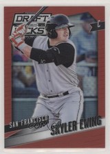 2014 Panini Prizm Perennial Draft Picks Red Prizm 66/100 Skyler Ewing #62 0b5