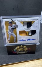2019 Panini National Treasures - Rookie Triple Material Ink Kevin Kramer #RTM-KK