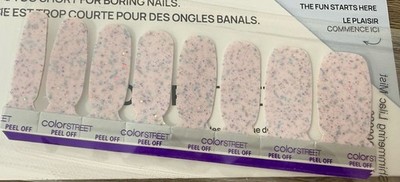 Color Street Nail Strips ~ SHIMMERING LILAC MIST ~ From Color Play Misty Blooms