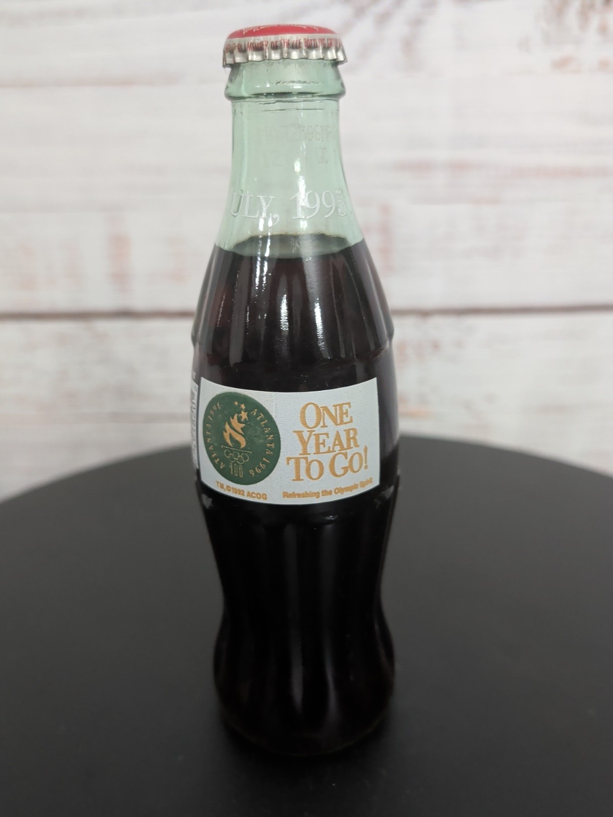VTG - 1996 Atlanta Olympic Coca Cola Coke Bottle One Year To