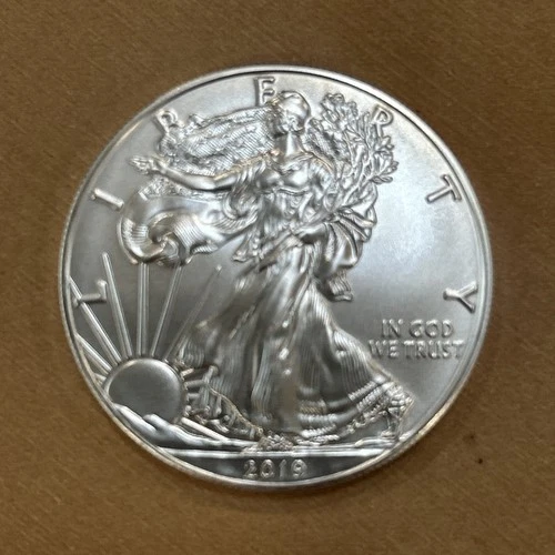 2019 WALKING LIBERTY AMERICAN EAGLE .999 FINE SILVER DOLLAR COIN 1oz. $1 USA