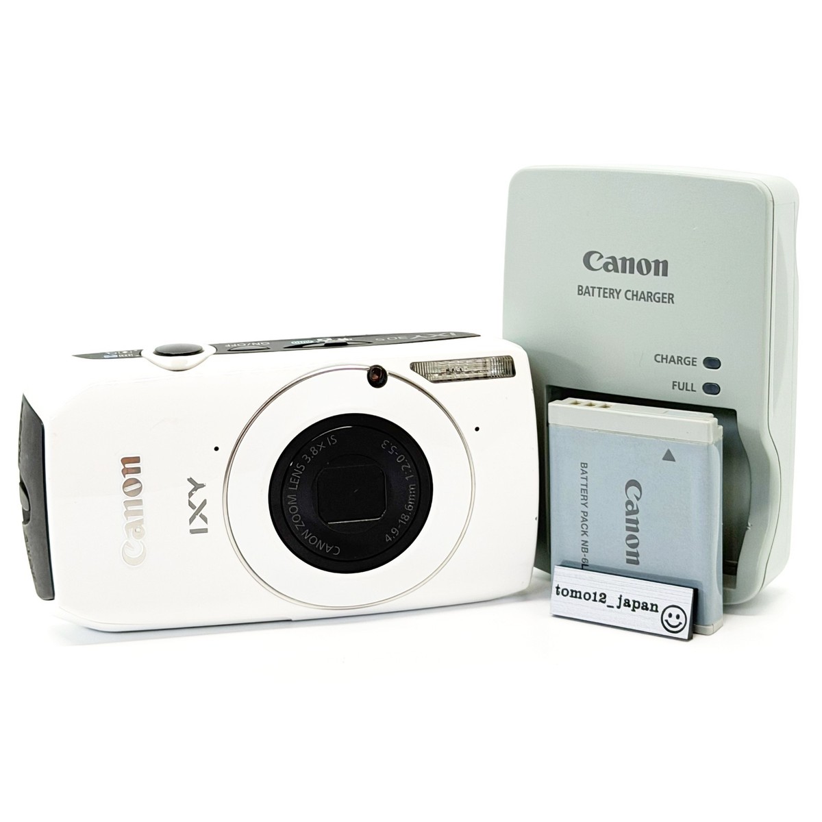 Canon IXY 30S White PowerShot SD4000 IS DIGITAL ELPH IXUS 300 HS