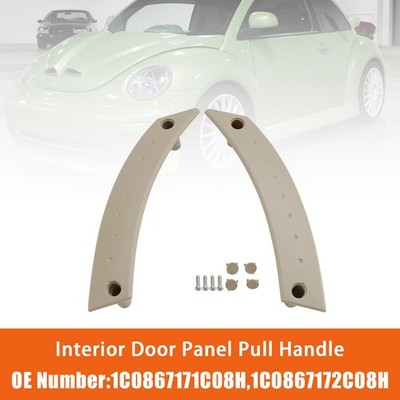 Pair Interior Door Panel Pull Handle Repair Kit Tan Für VW Beetle 2000-2010