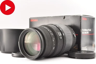 [US Duty Paid] MINT Sigma AF 70-300mm f/4-5.6 DG Macro Canon EOS JAPAN #L315 - Photo 1/4