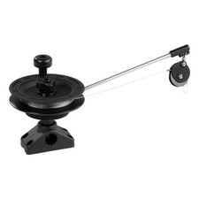 073dp Laketroller Manual Downrigger Post Mount Display Packed Black Small