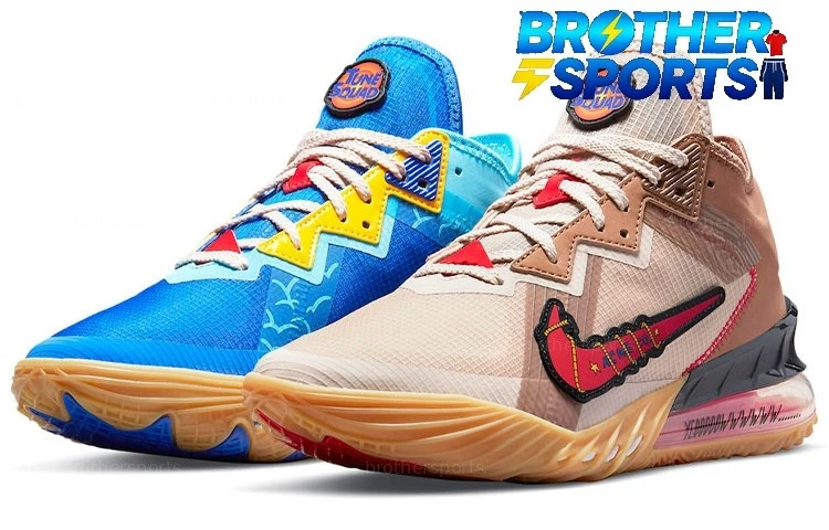 Nike Space Jam x LeBron 18 Low Wile E. x Roadrunner for Sale