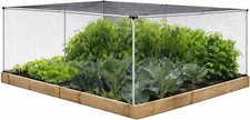 Image of Compact Fruit & Vegetable Cage Aluminium Garden Netting Allotment Anti Bird
