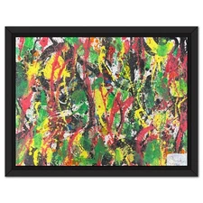 Jenik Cook Framed Hand Signed Original Painting