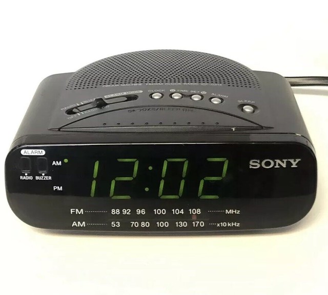 Vintage Sony Dream Machine AM/FM Alarm Clock Radio Model ICFC212 eBay