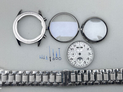 Uhrenteil 40mm Saphirglas Uhrengehäuse für 7751 Uhrwerk