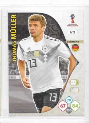 Adrenalyn Karte Russland 2018 - Nr. 170 - Deutschland - Thomas Müller