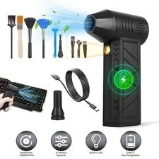 Powerful 150000RPM Compressed Air Duster Cordless Mini Electric Air Duster Kits