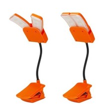 Battery Operated Clip on Light, Dimmable Brightness Eye Care Book Reading