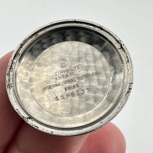 IWC Vintage Pellaton Automatic Staybrite case 34mm cal. 853 MaurenceMonkey - Imagen 10 de 12