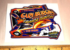 Gary Burgin ORANGE BARON 1974 Mustang Funny Car Sticker Decal NHRA Drag Racing