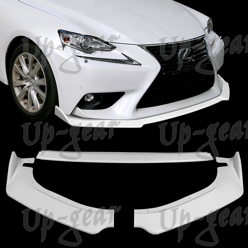 For 2014-2016 Lexus IS200t IS250 IS350 Painted White Front Bumper