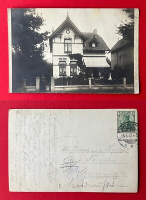 Foto AK ALTRAHLSTEDT bei Hamburg 1912 Villa Else    ( 141195