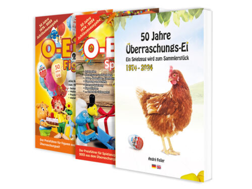 O-EI-A 2 Paquete 2024/25 + Libro 50 Años Huevo Sorpresa - Edición Aniversario - Imagen 1 de 18