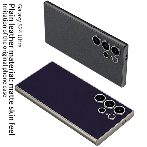 Funda protectora para móvil Samsung S24 Ultra delgada GKK metal textura mate PC - Imagen 9 de 14