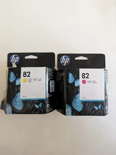 HP 82 Magenta &Yellow Cartridge 4912A for DESIGNJET 820MFP 815MFP 800 510 500
