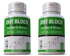 Advance DHT Blocker Pills Anti Hair Loss Supplement Baldness Fast Grow 120 Caps