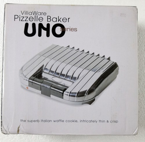 villaware uno pizzelle maker