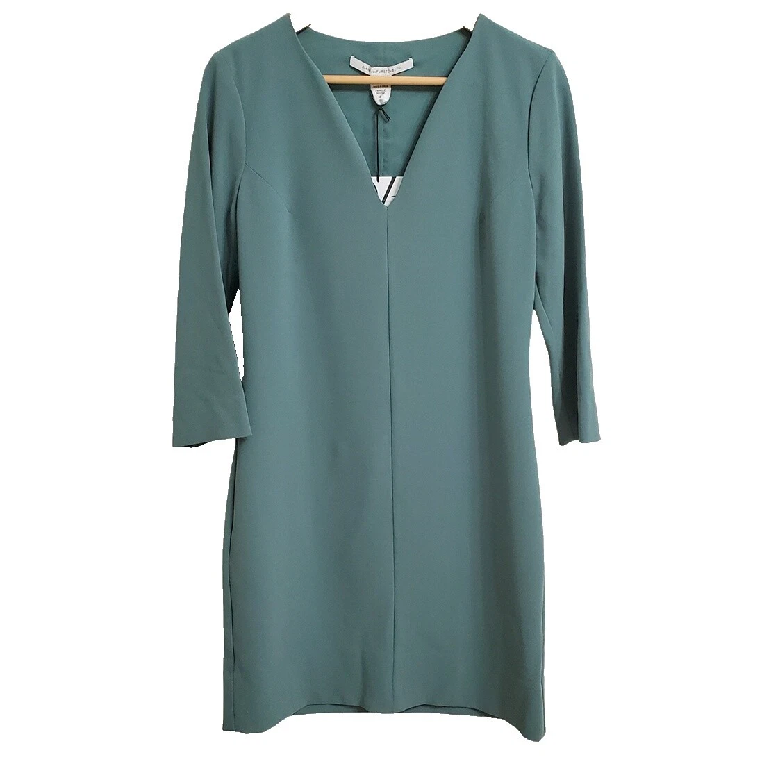 Diane von Furstenberg 3/4 Sleeve Sheath Short Dresses for Women