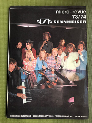 SENNHEISER Micro-revue 73/74 - 112 Seiten - Vollständig und unbeschädigt