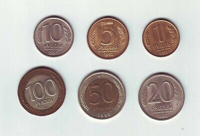 10 50 ALBUM for BI-METALLIC RUSSIAN COINS RED DATA BOOK 5 Rubles 1991-1994 #2