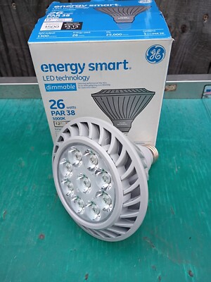 GE 68183 - LED26DP38S830/12 1500 Lumens 3000K 26 Watt PAR38 E26 LED Flood Lamp