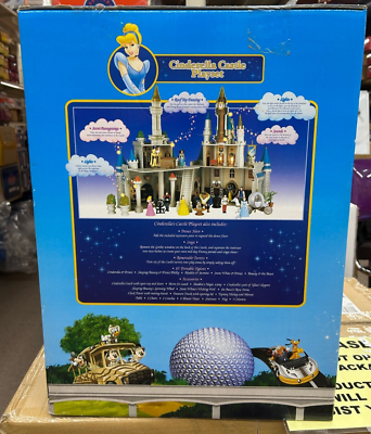 Cinderella Castle Walt Disney World 置物 Disneyland Walt Disney World Cinderella Castle Playset UNUSED: NEW