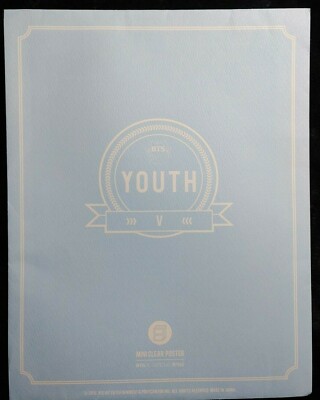 BTS YOUTH クリアポスター BTS YOUTH 2016 Japan Loppi&HMV Limited Mini Clear Poster Set