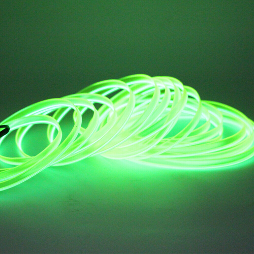 Neon LED Light Glow EL Wire String Strip Rope Tube Decor Car Party + Controller - Picture 15 of 22