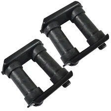 2PCS Rear Leaf Spring Shackle And Bushing Kit NEW For 1968-1981 Camaro Firebird