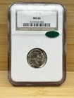 1937 Buffalo Nickel 5c MS66 High Grade NGC CAC BEAUTY - 710B